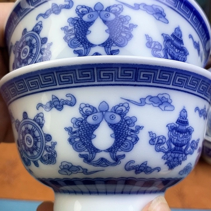 景德镇陶瓷藏式茶碗