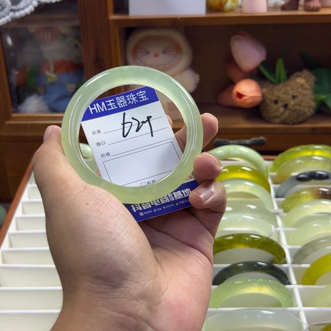 未镶嵌蛇纹石玉手镯546