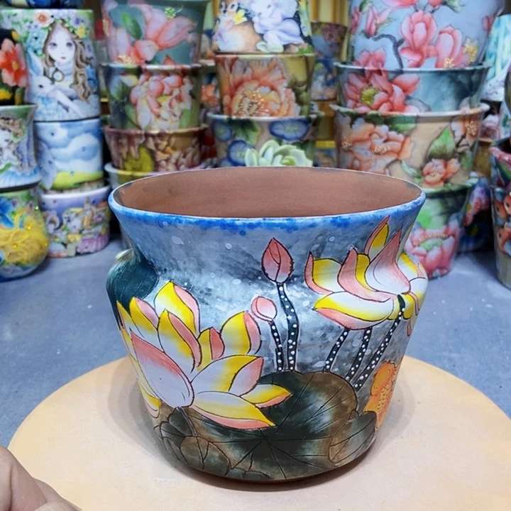 景德镇艺术手绘作品