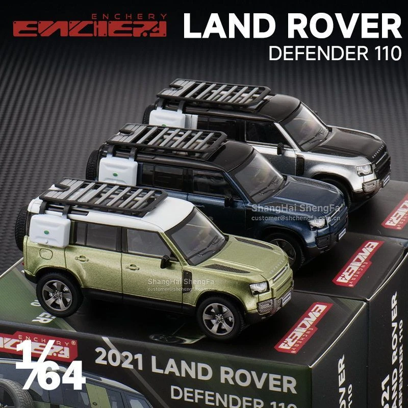 ENCHERY1:64路虎卫士110合金汽车模型仿真收藏摆件越野车玩具手办