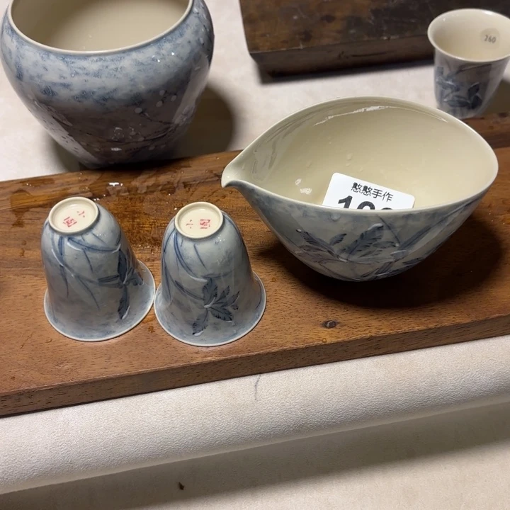 摆件我*在可爱茶具鸭鸭鸭鸭