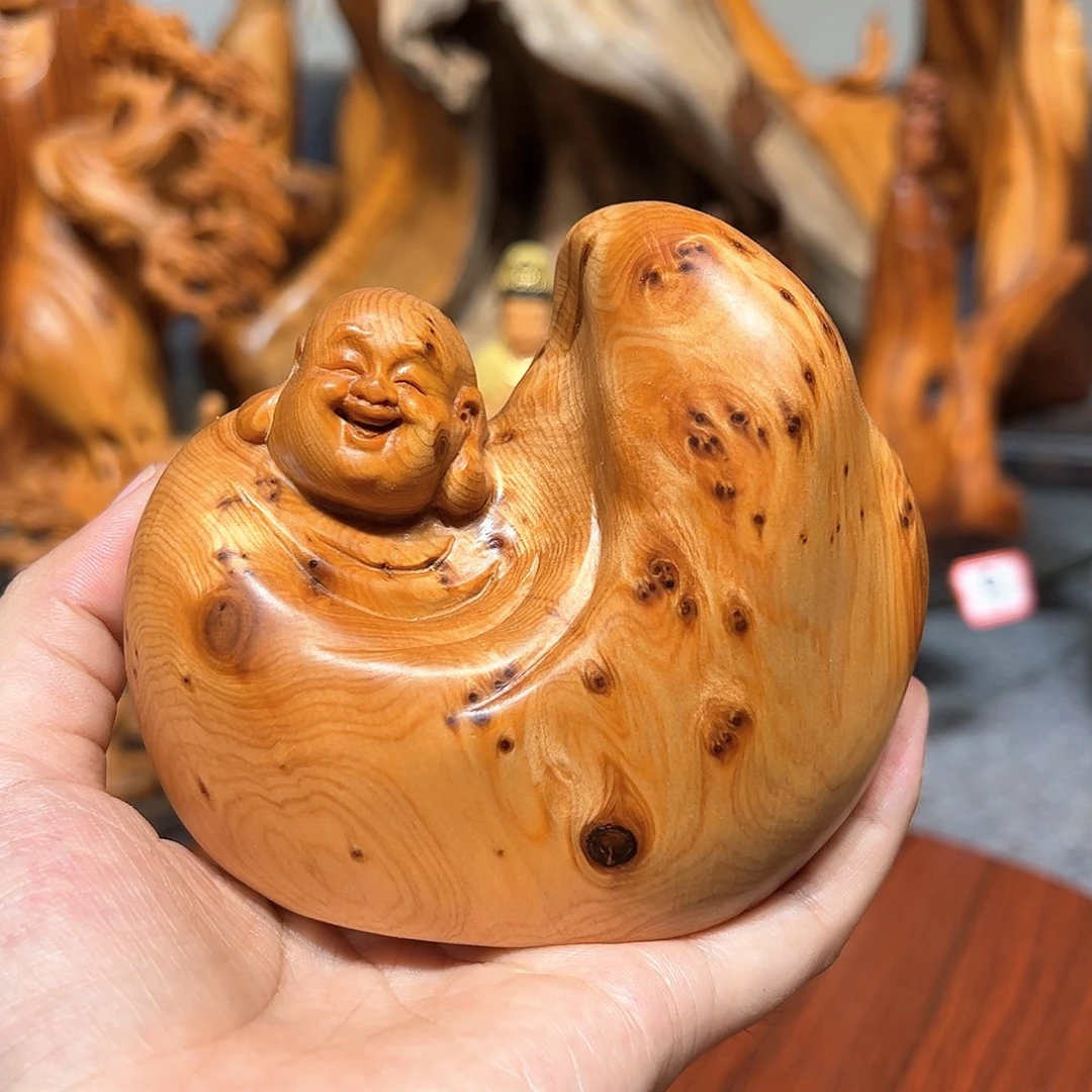 柏木崖柏摆件手把件
