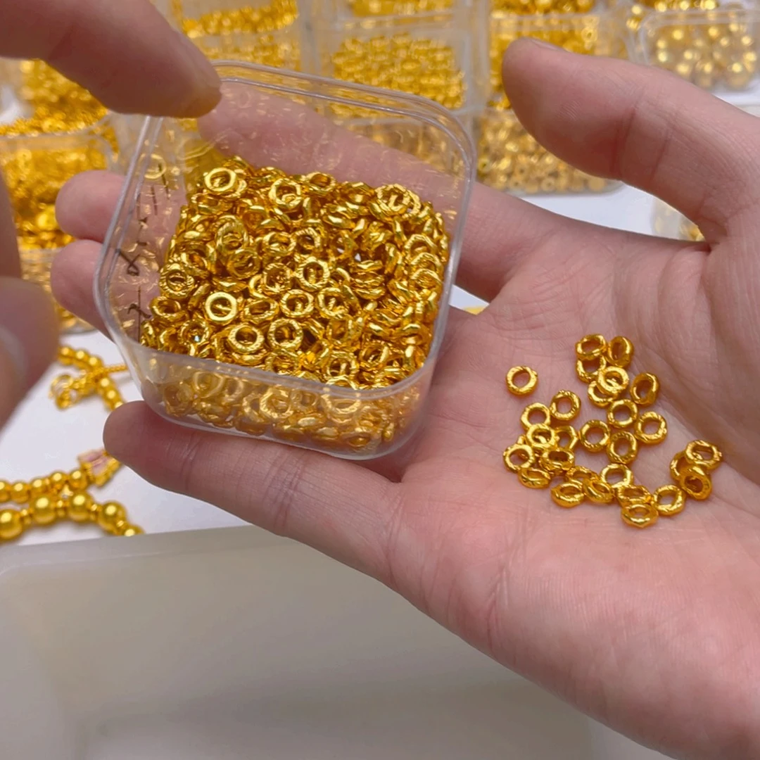 锆石铜合金新款盘缠6mm10颗