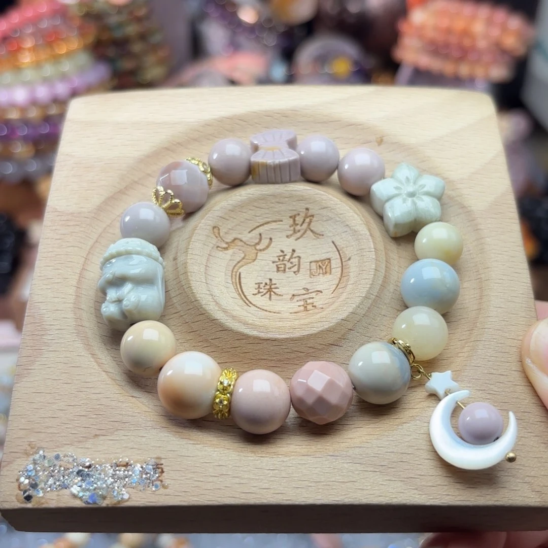 未镶嵌石英质玉珠宝半成品