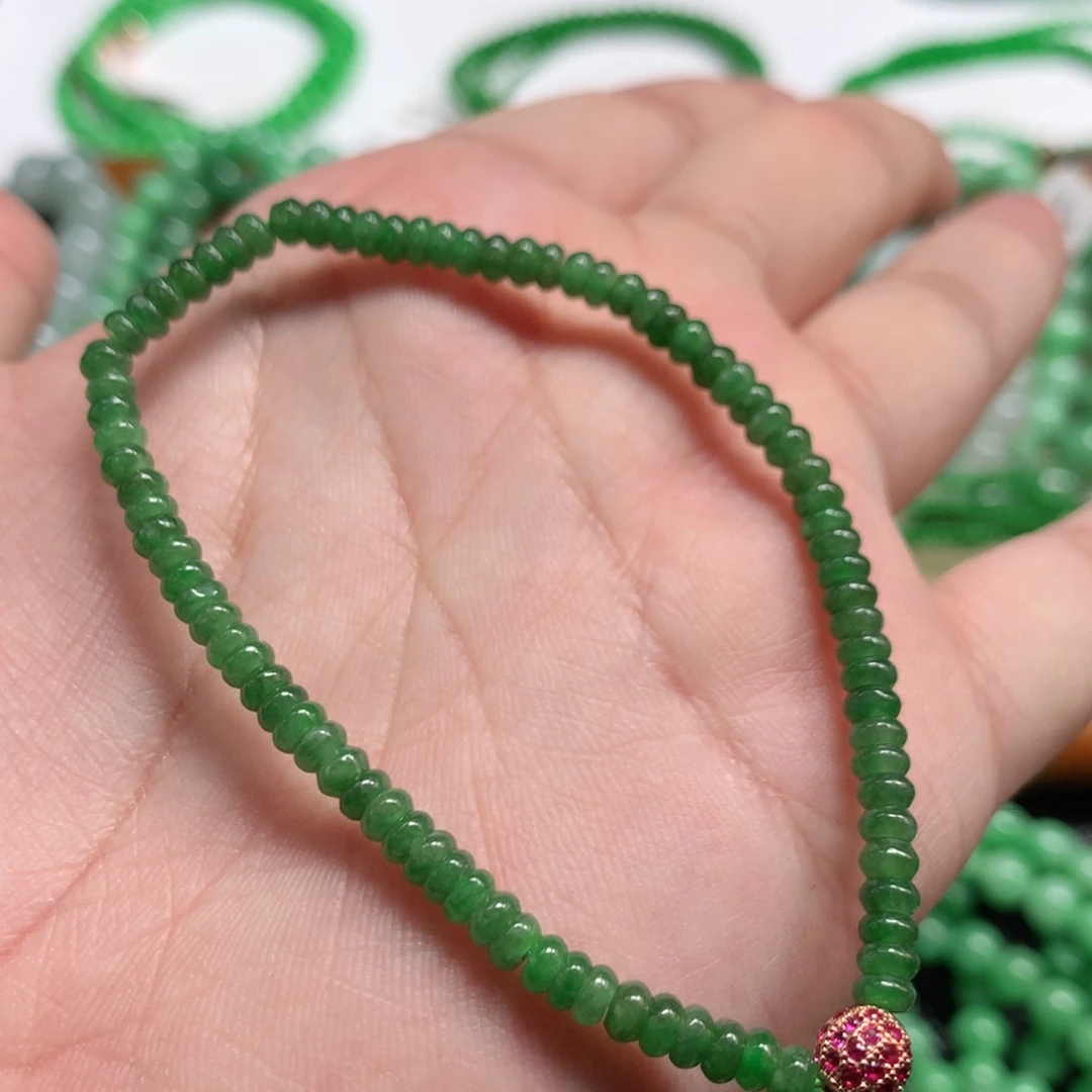 未镶嵌手链翡翠翡翠