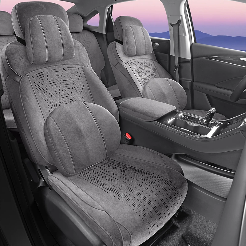 老垫家吉利银河星耀6专用座套定制拉姆斯翻毛皮汽车坐垫马鞍垫