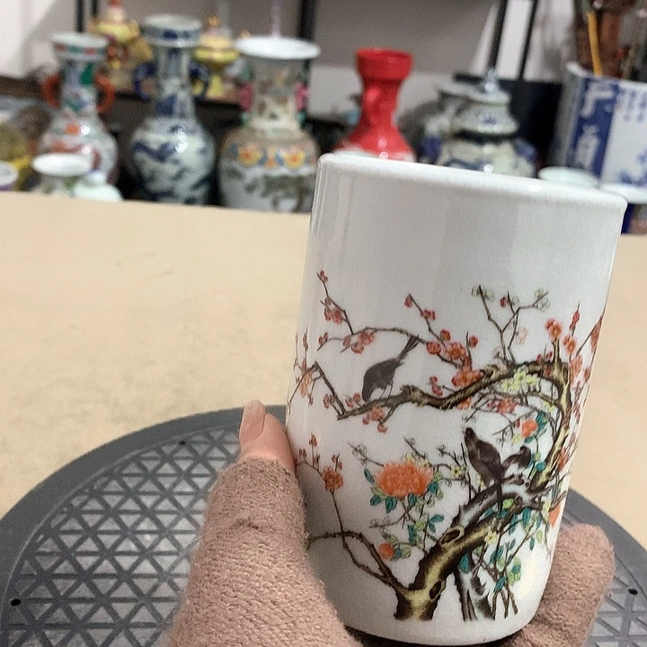 陶摆件博古架陶瓷摆件