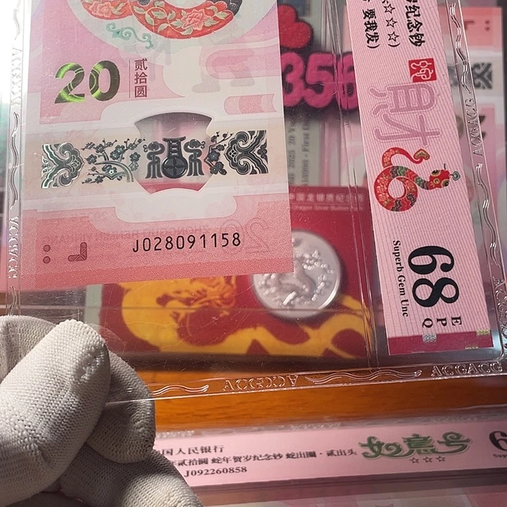 塑料028091158蛇钞