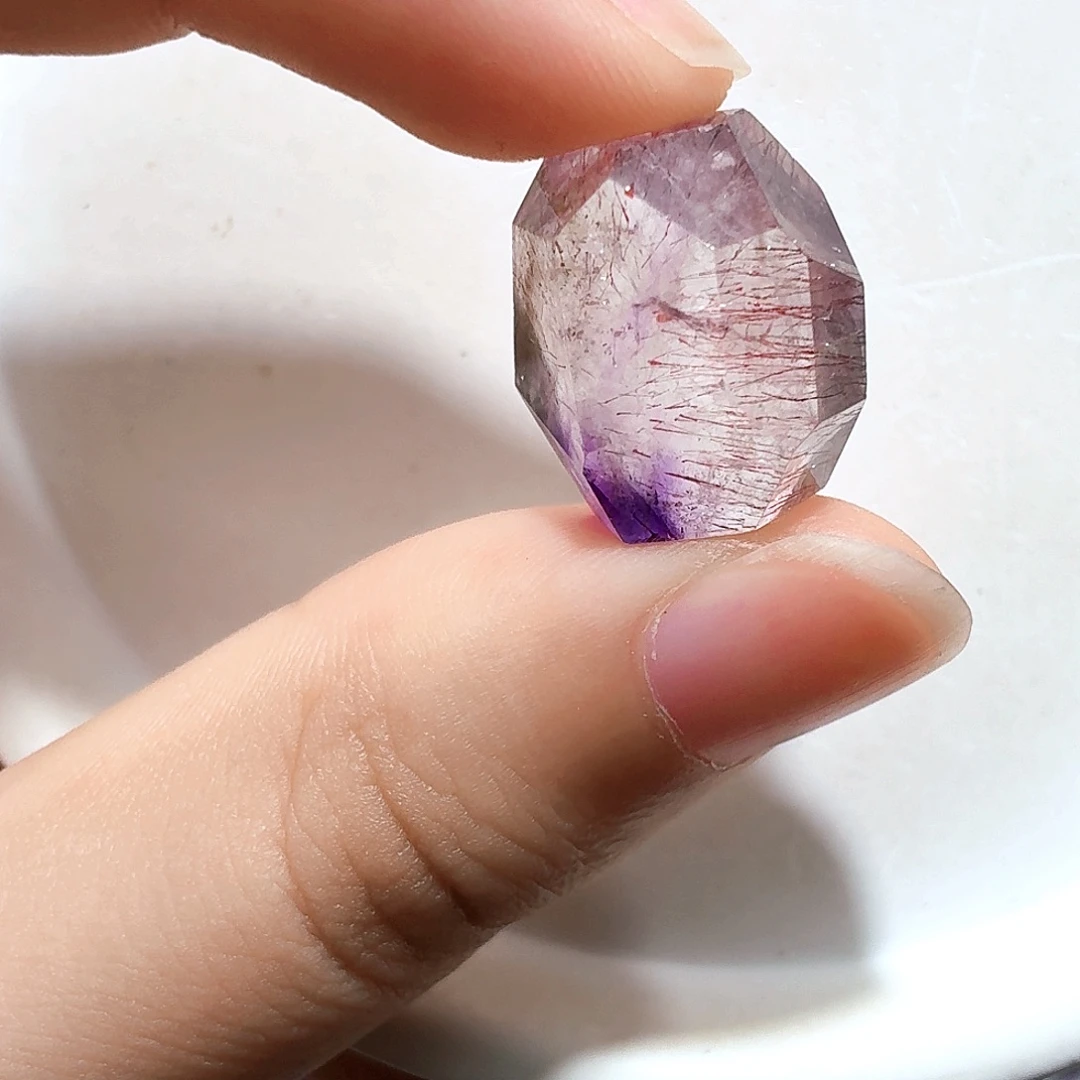 未镶嵌水晶珠宝半成品超七