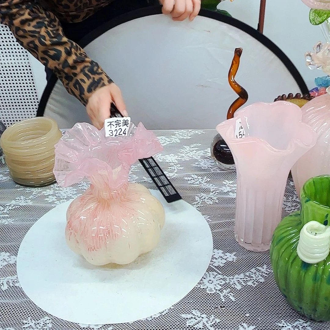 琉璃花瓶花器艺术品