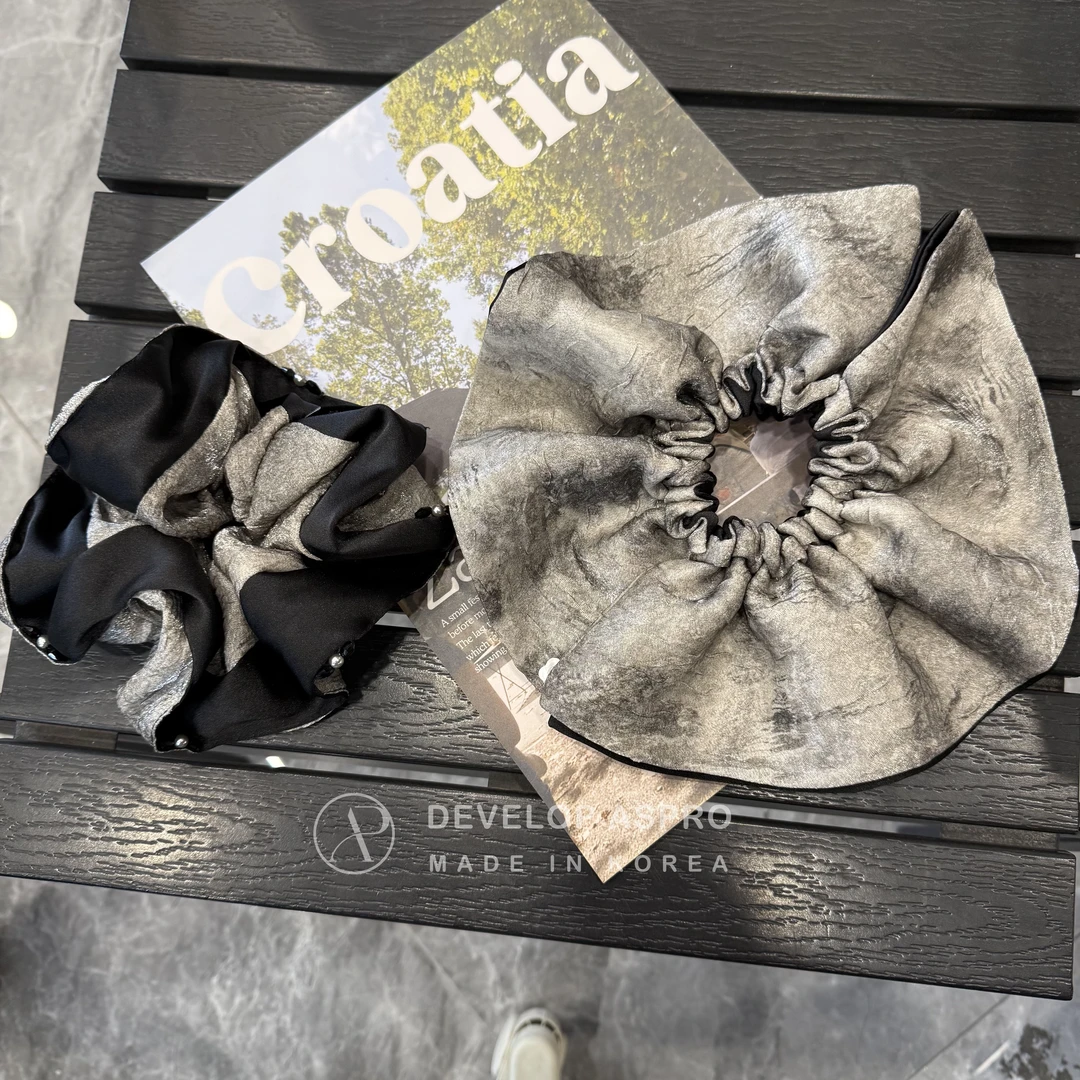 【现货 ASPRO原创设计款】韩国新款正品爆款减龄洋气大肠发圈AP76