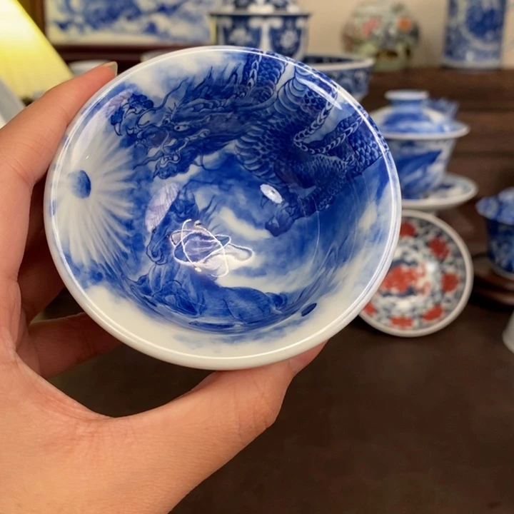 景德镇陶瓷手工手绘