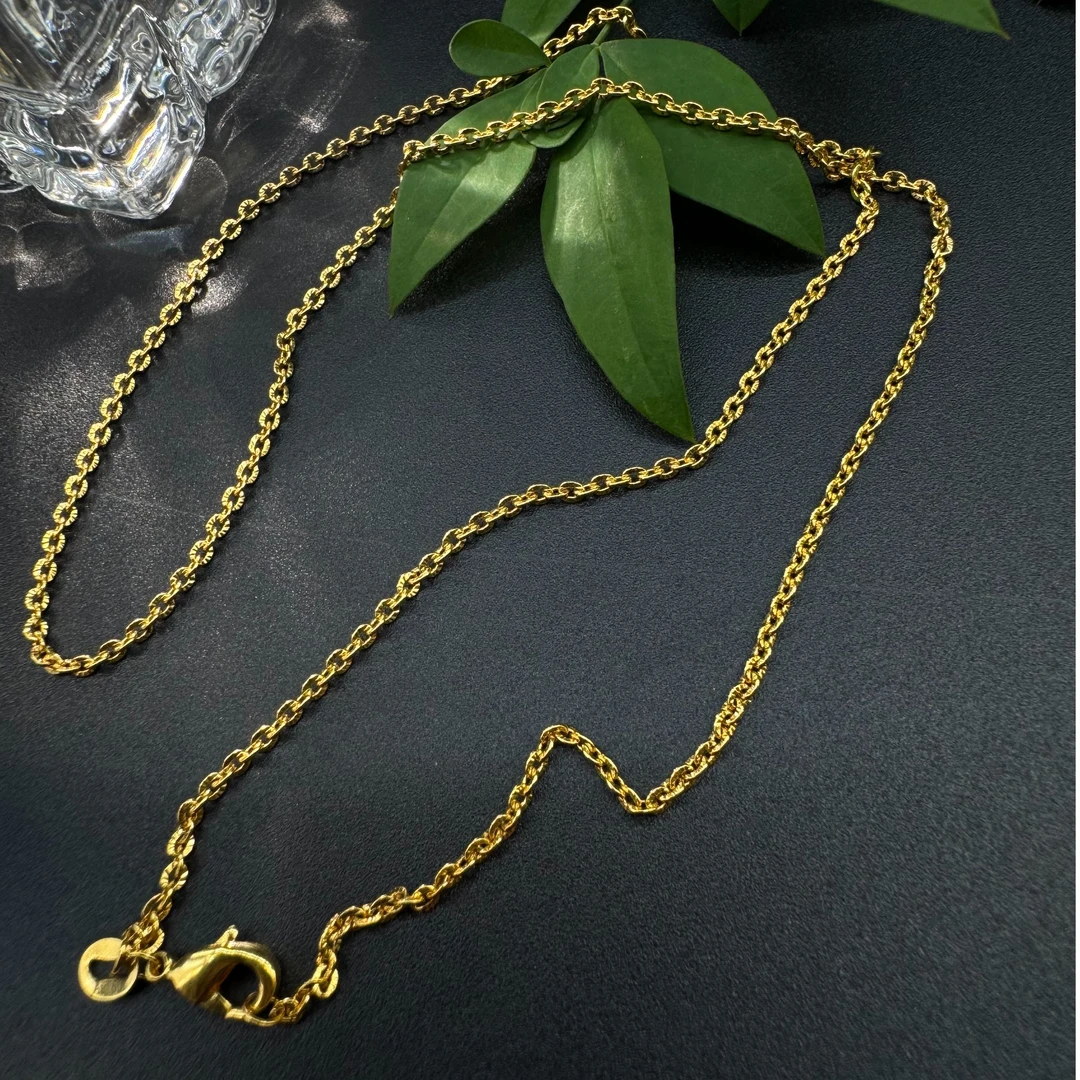 【48小时鉴赏期】车花闪O项链