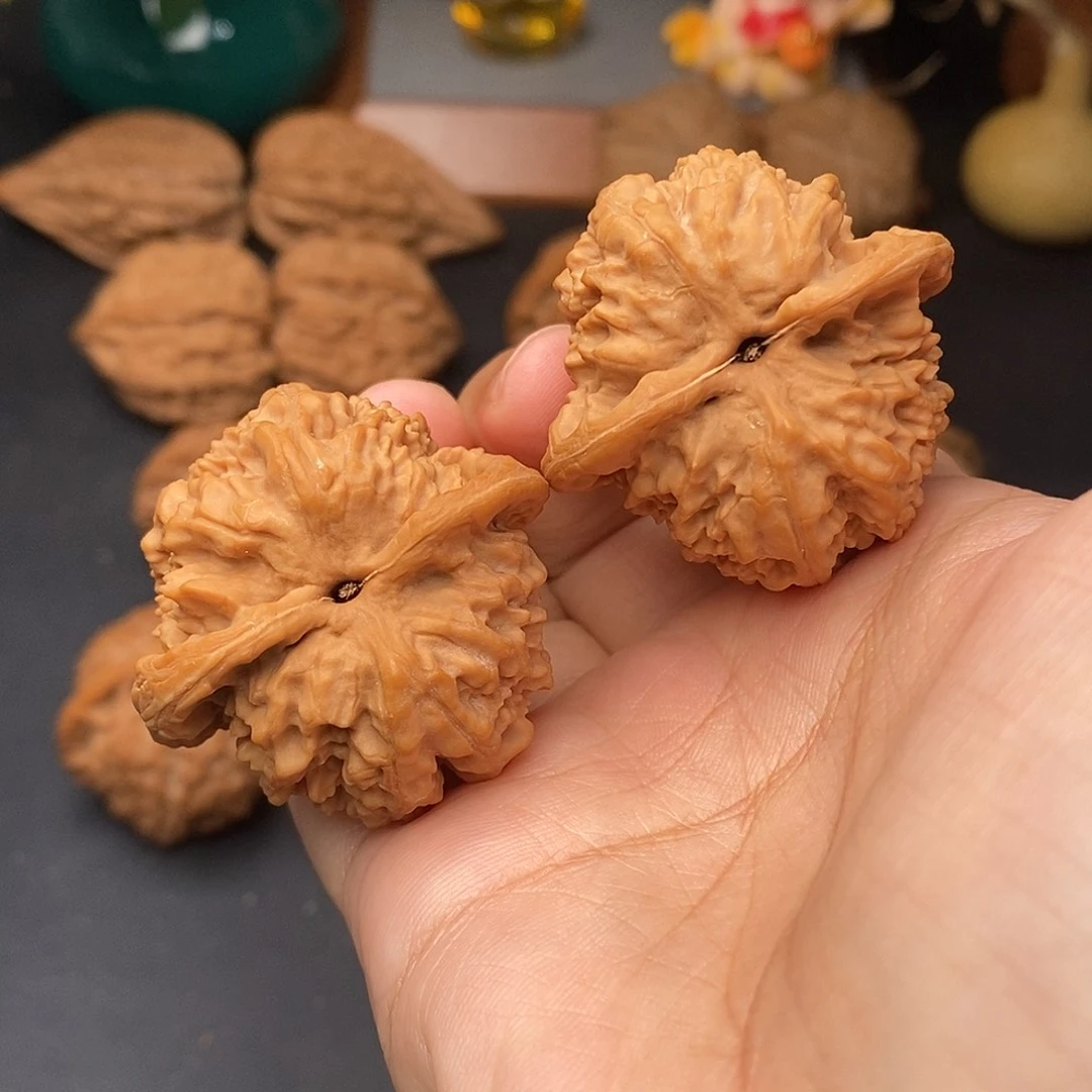 把件文玩核桃蚂蚁沟