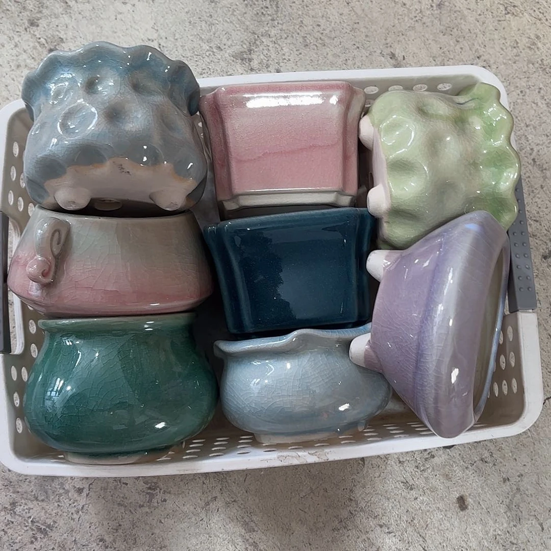 量货/口高深浅搭配发8个，瑕疵