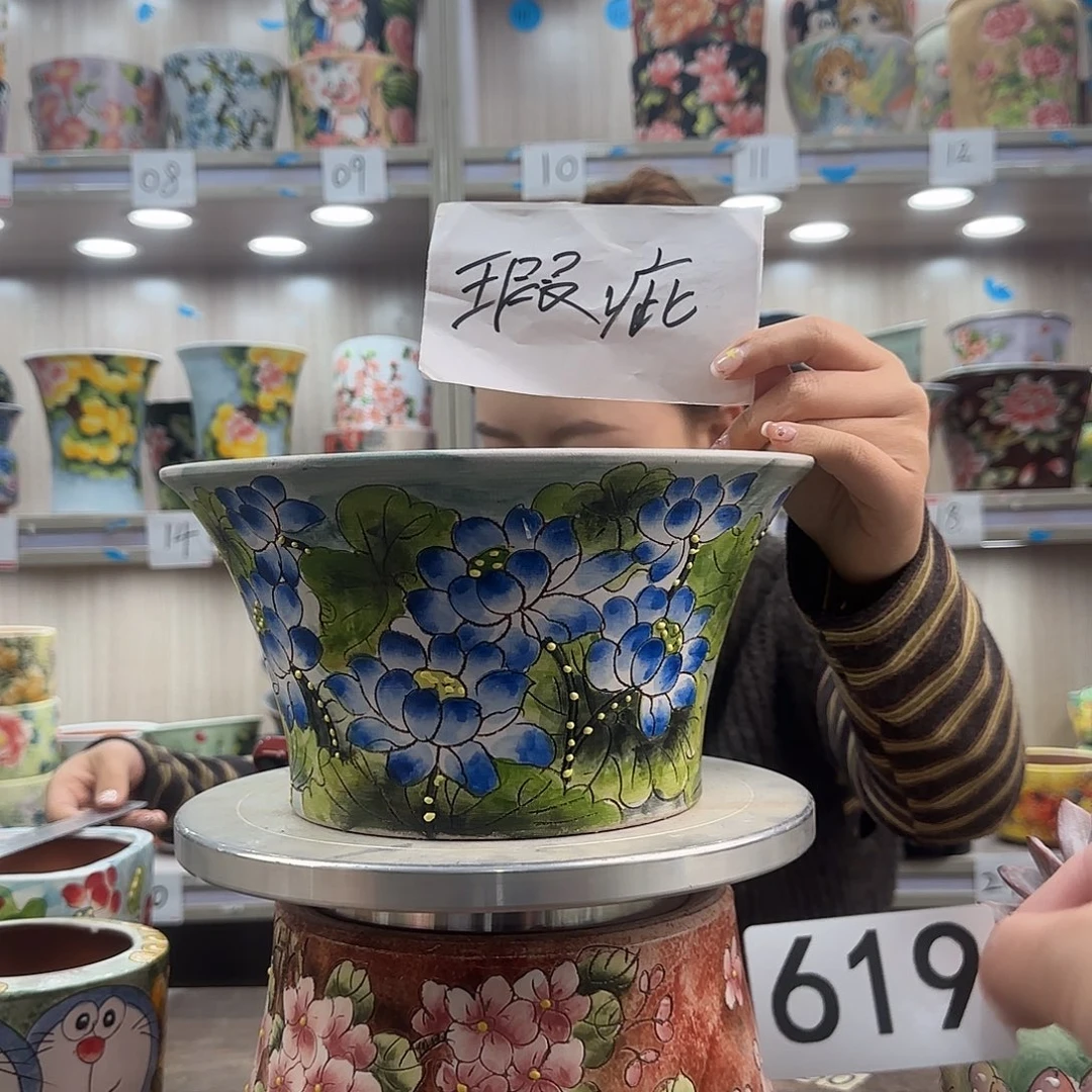 花盆紫砂瑕疵瑕疵619