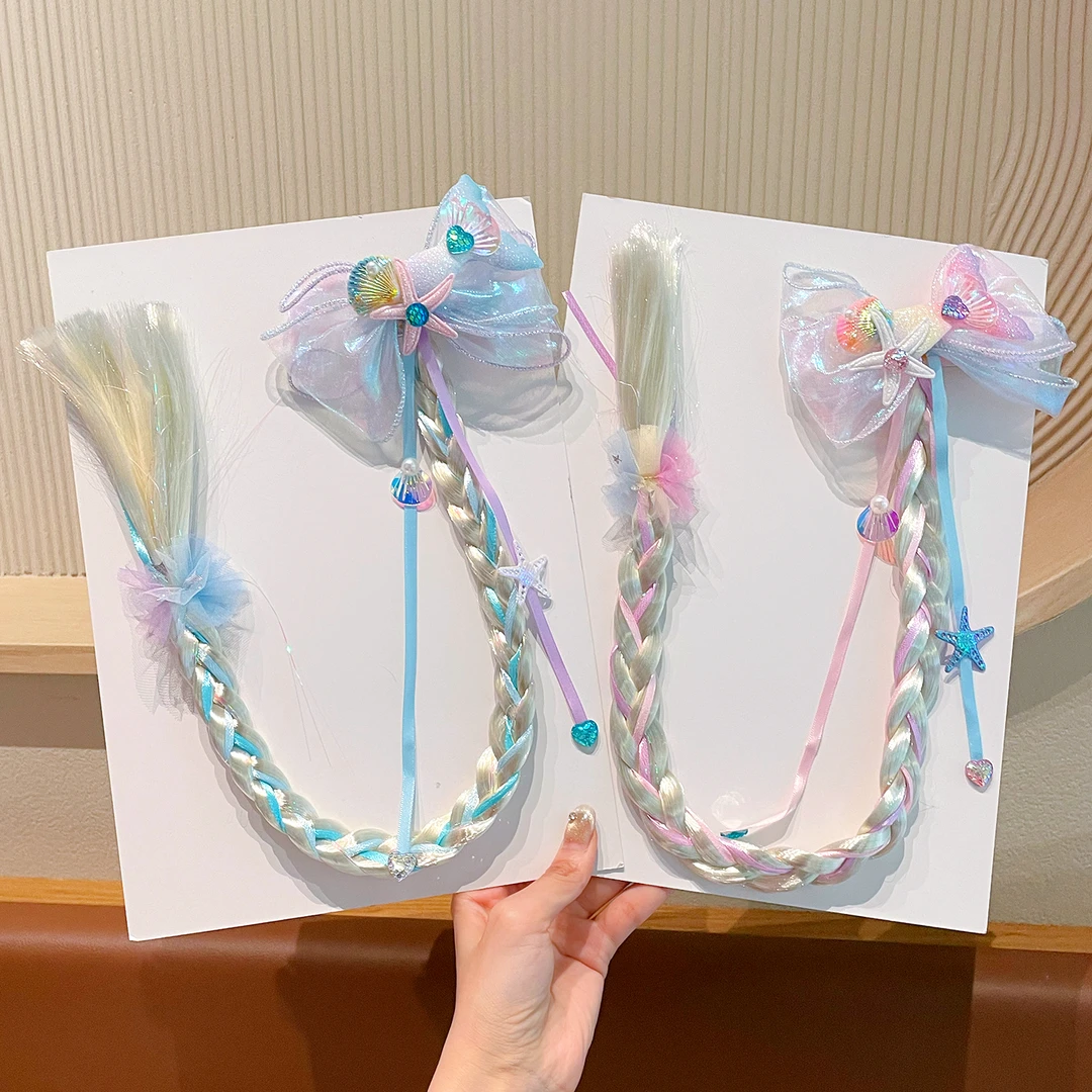 女2025公主发饰可爱头饰飘带蝴蝶结超仙发带皇冠儿童女童宝宝