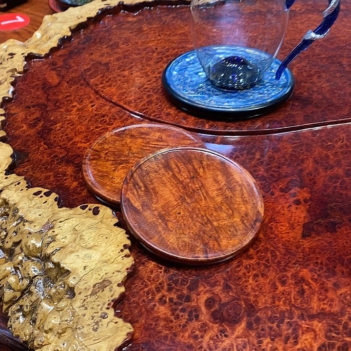 茶桌茶室空间杯垫杯托
