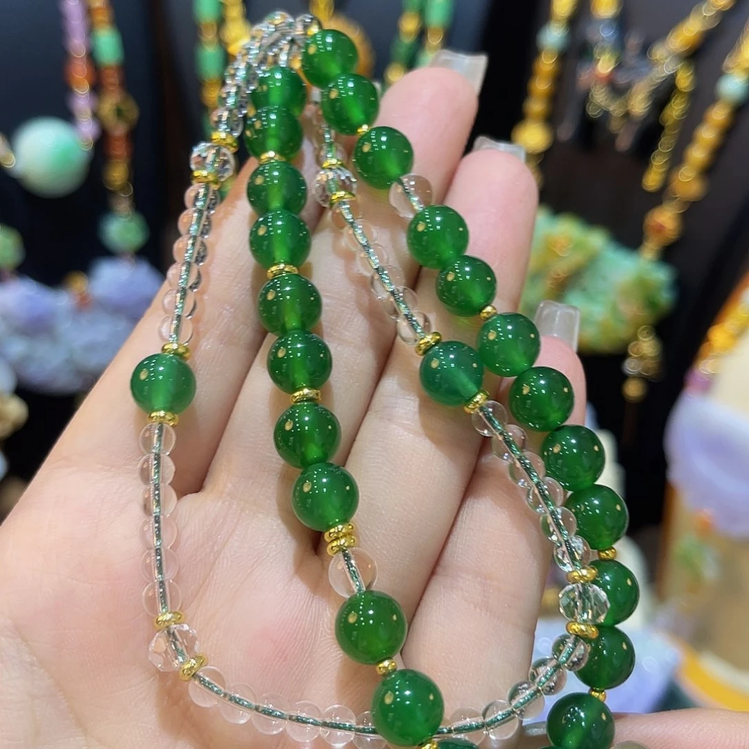 翡翠未镶嵌吊坠(赠链)挂件