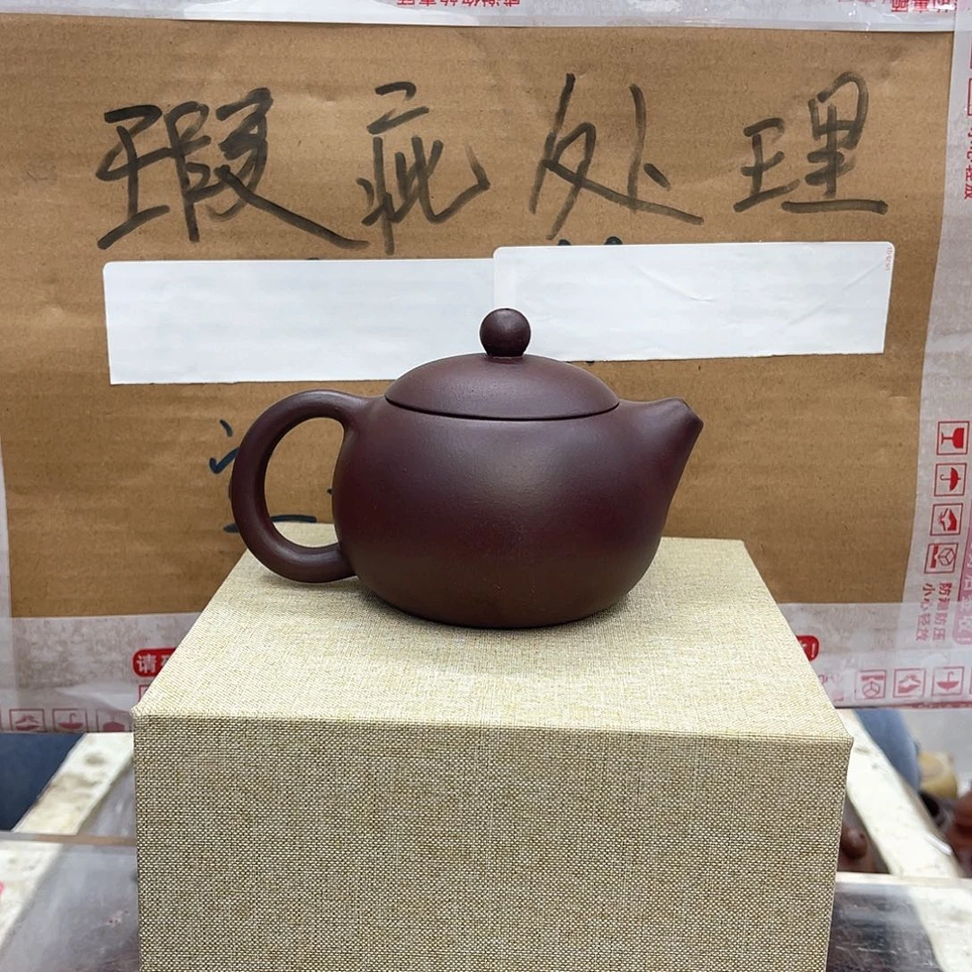 茶壶紫砂宜兴紫砂壶瑕疵