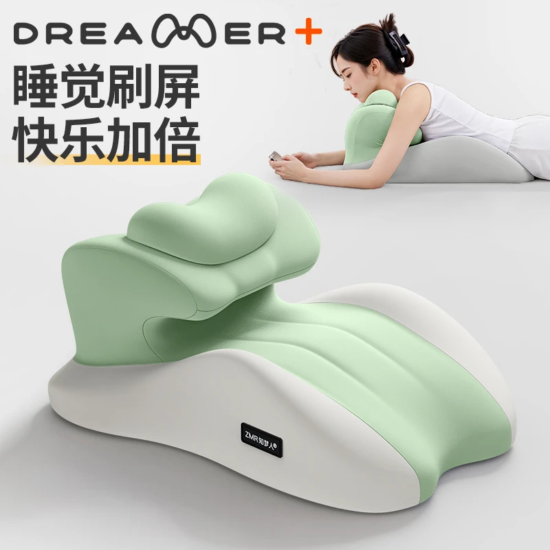 知梦人趴睡枕护颈椎护颈枕床头靠垫俯卧位趴着睡觉玩手机看书趴枕