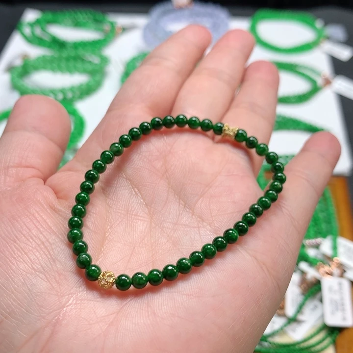 翡翠未镶嵌手链翡翠