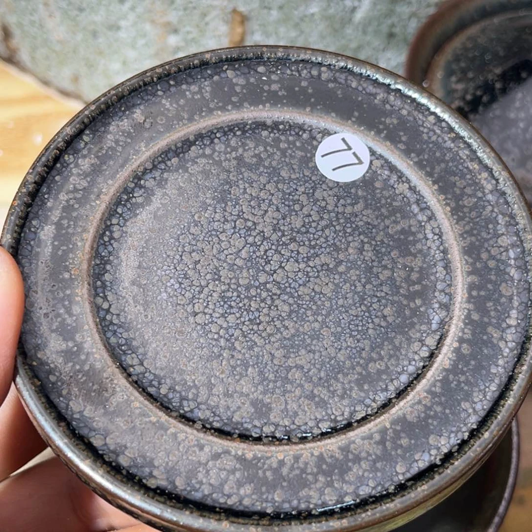 茶盏大*珠义兴龙窑坚持真柴烧