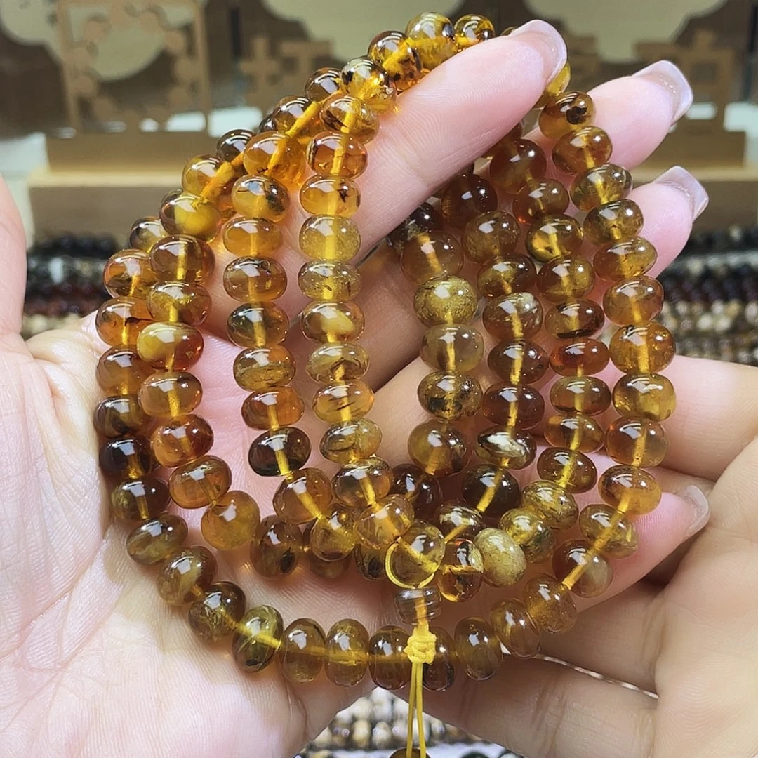 【***陽琥珀未镶嵌裸石9+