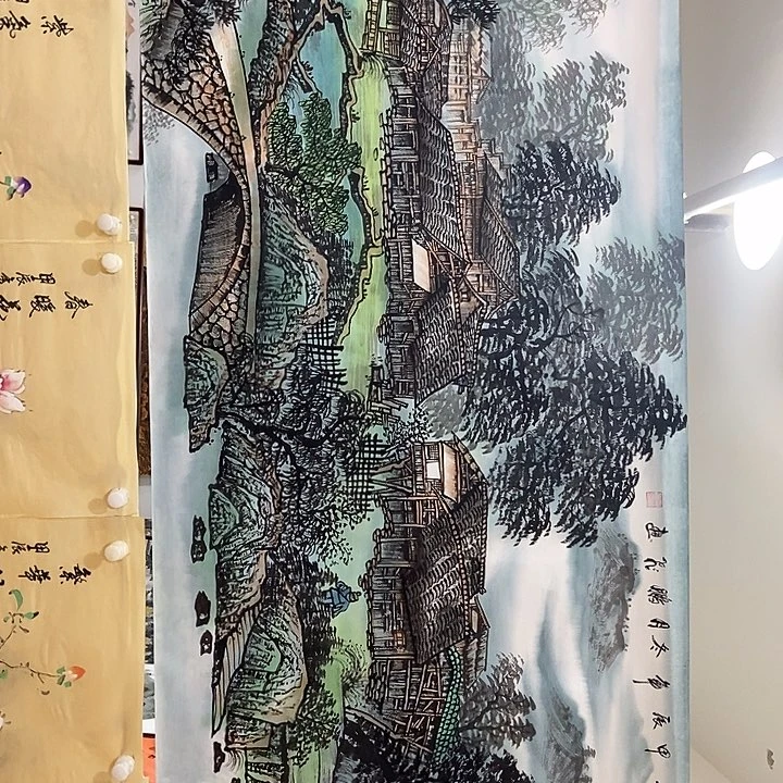 三个张画廊直播间！