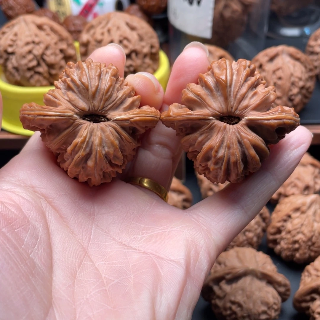 把件文玩核桃四座楼45