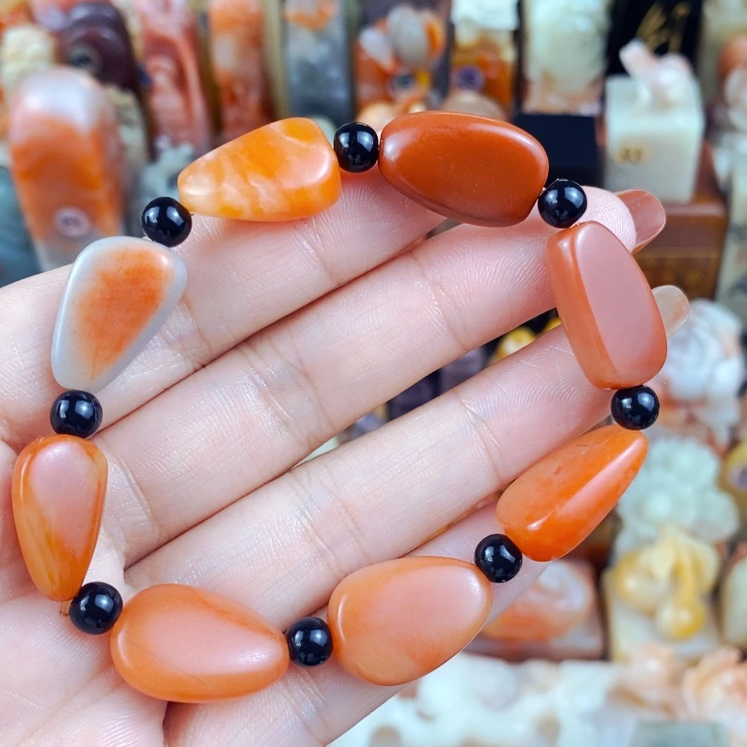 寿山石印石手工篆刻