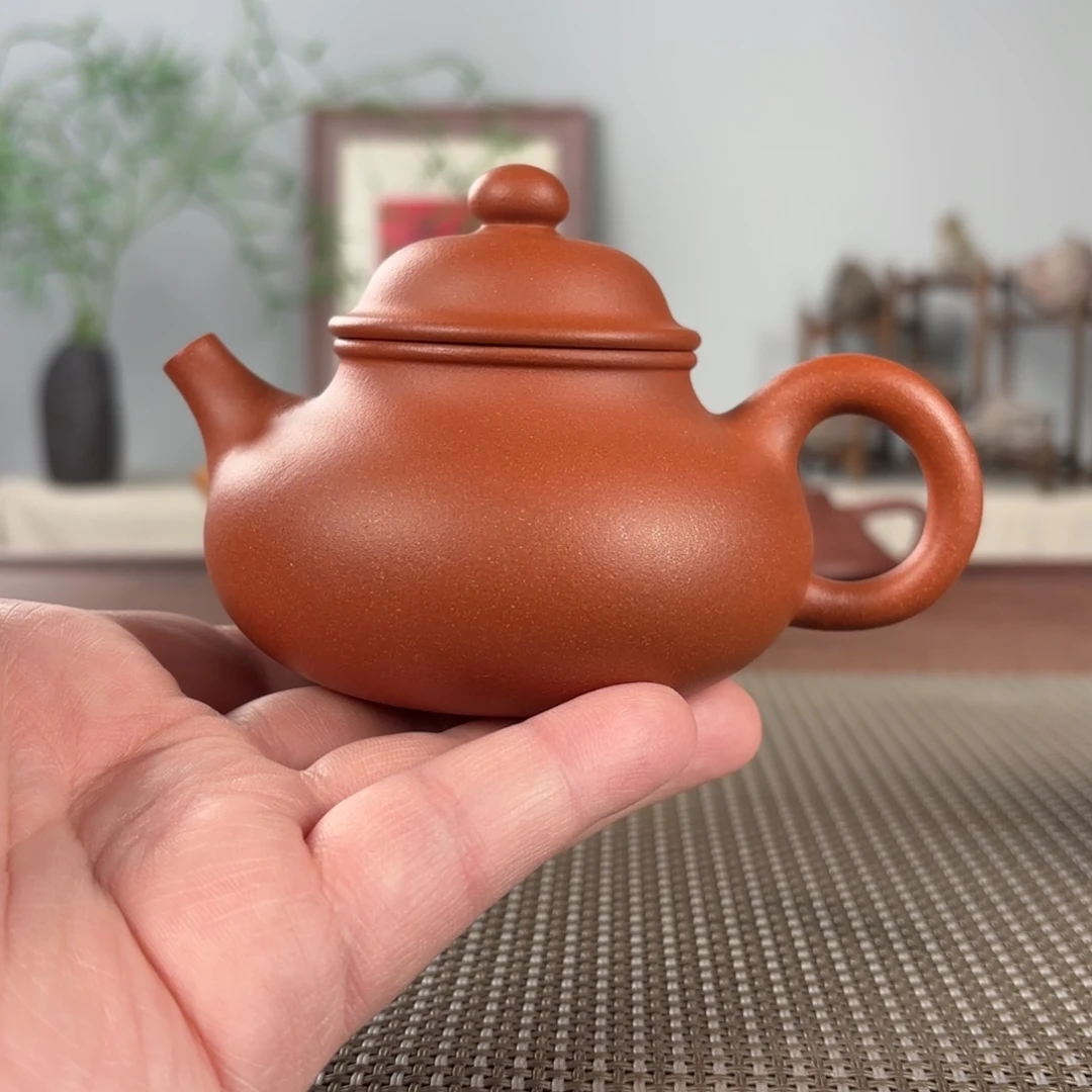 草***莓紫砂茶壶黄龙山原矿紫砂壶