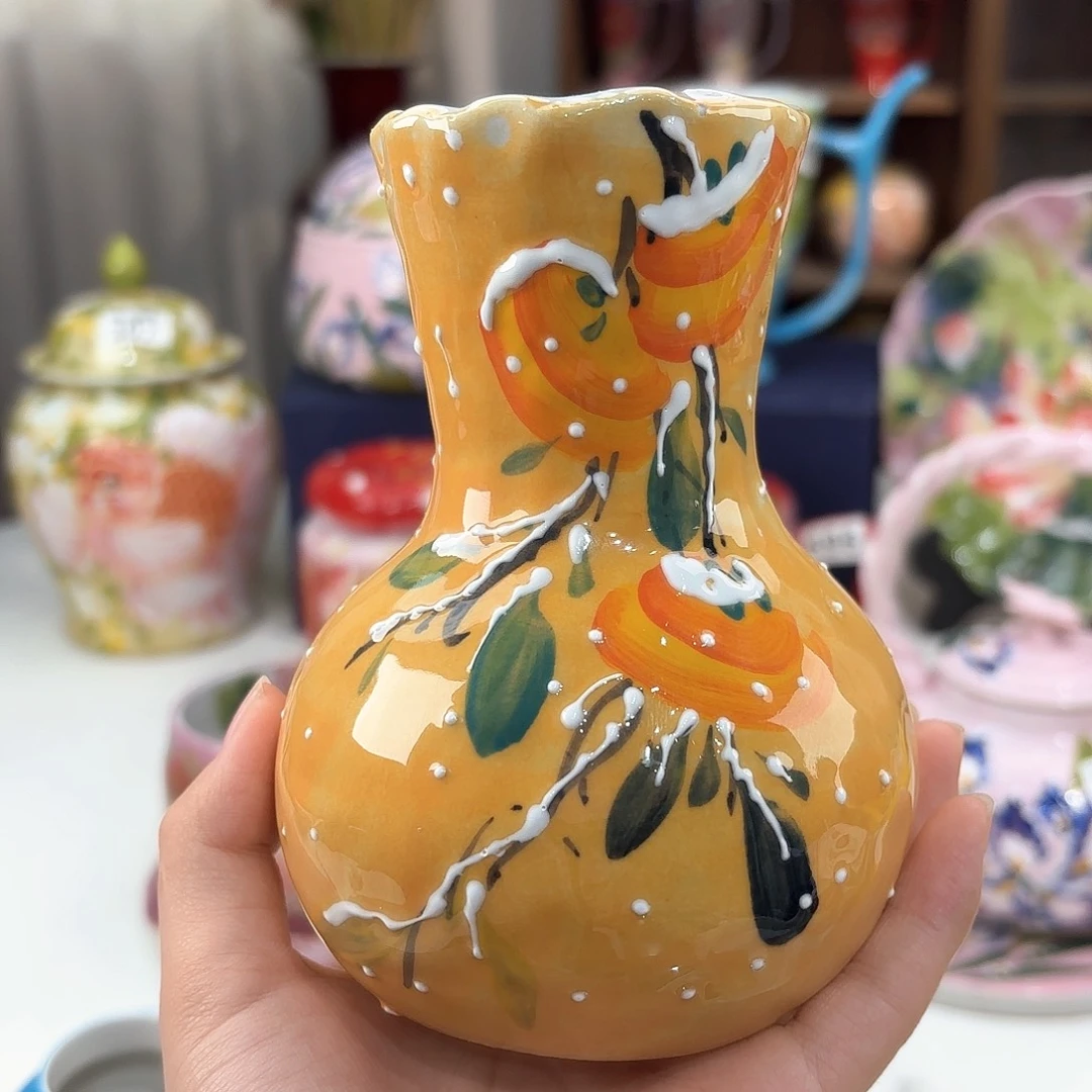 景德镇手绘高温釉下彩陶瓷茶具