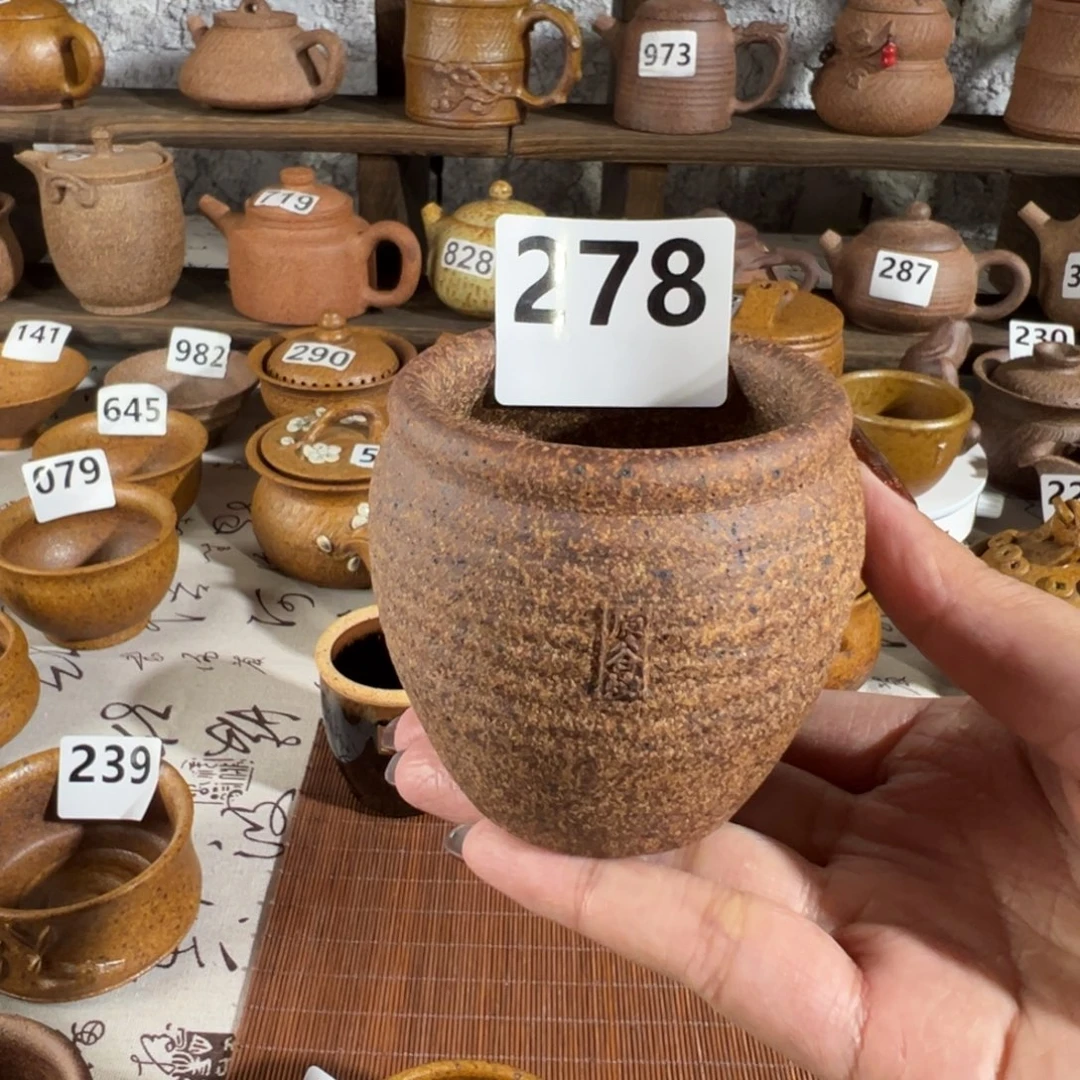 缸100 毫升原谷烧高温粗瓷