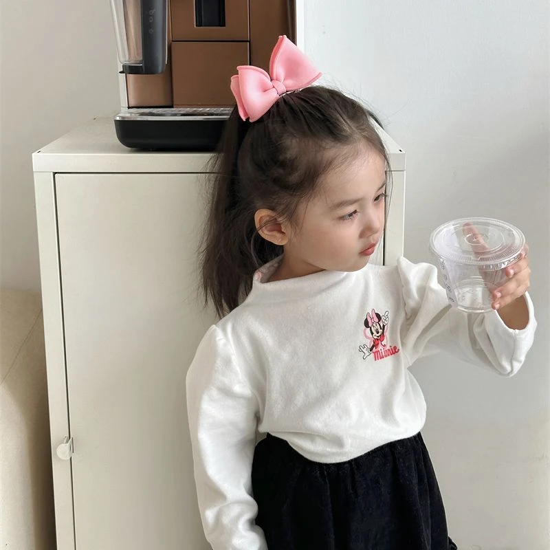 【乔治蓝乔】女童秋季卡通图案打底衫4001