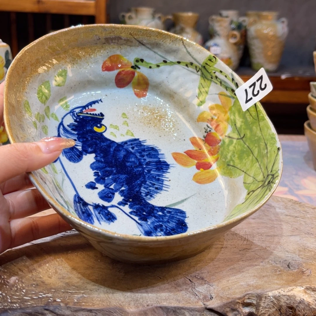 摆件樱****子景德镇手工制作