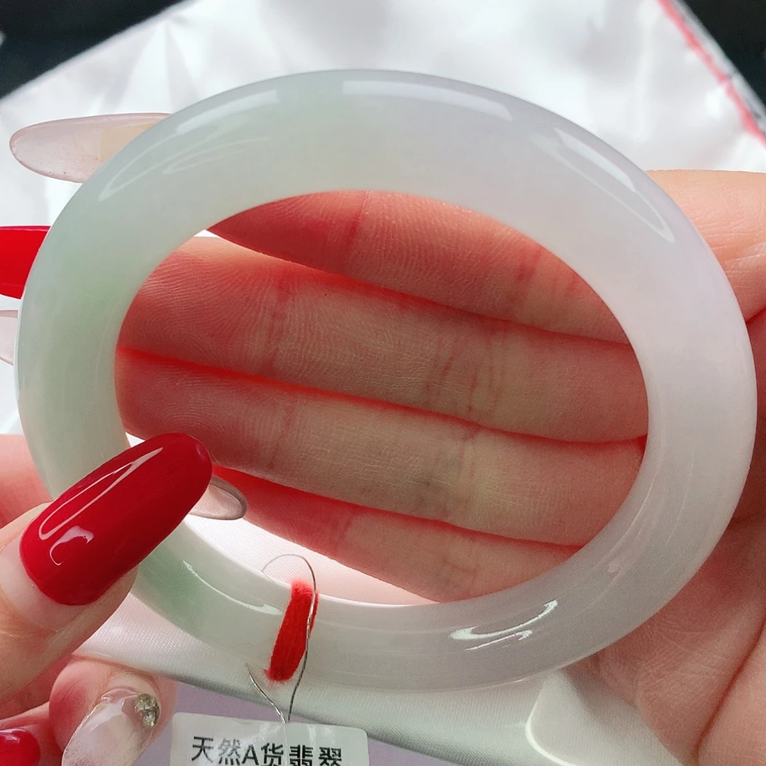 未镶嵌手镯翡翠56圈