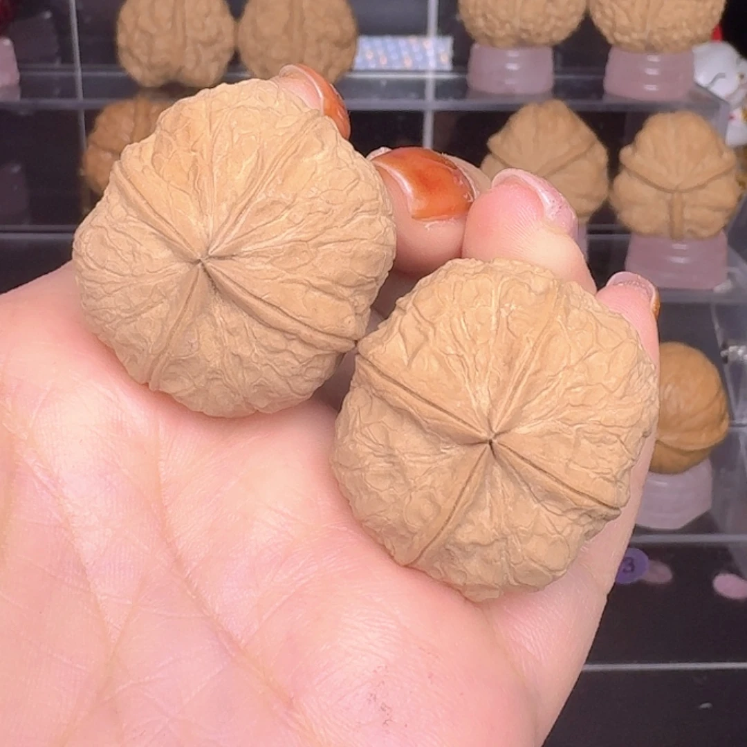 文玩核桃把件40号车34尺寸豆腐块四棱