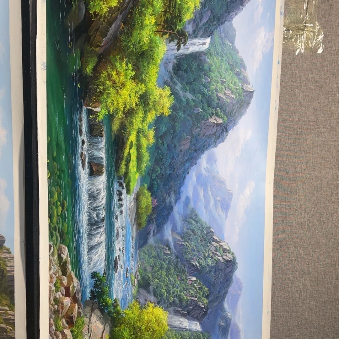 油画我是一只小小鸟地域文化