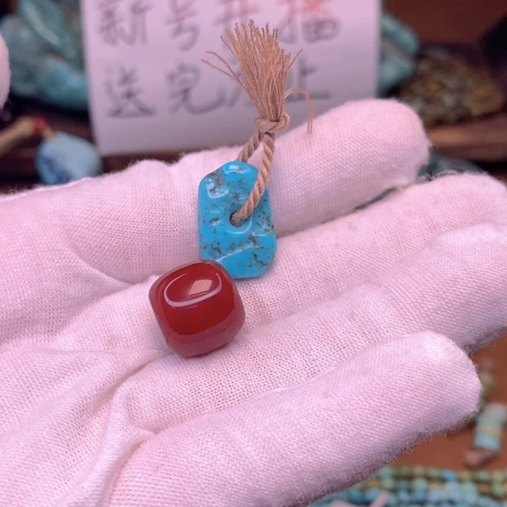 玛瑙/玉髓原矿未镶嵌溪**儿