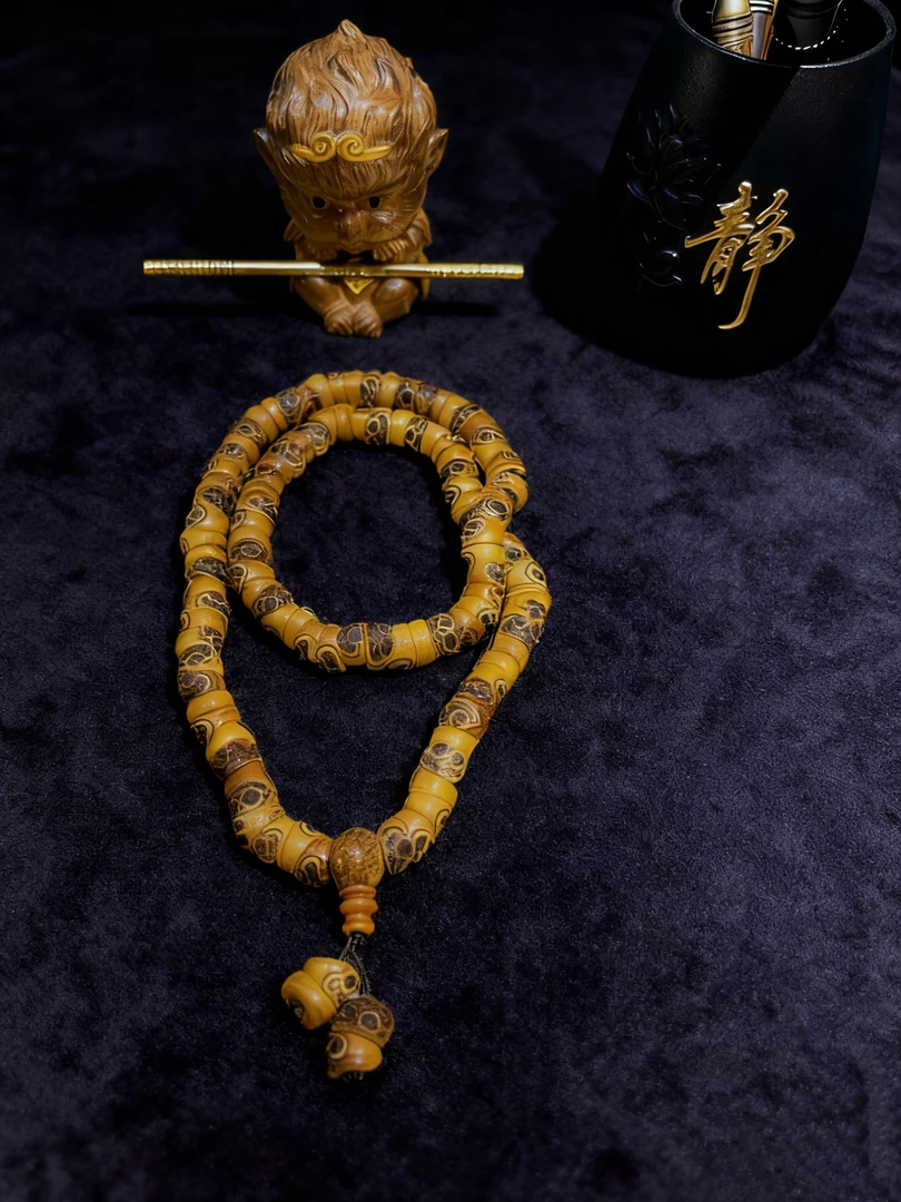 藏式经典阿呆108粒项链