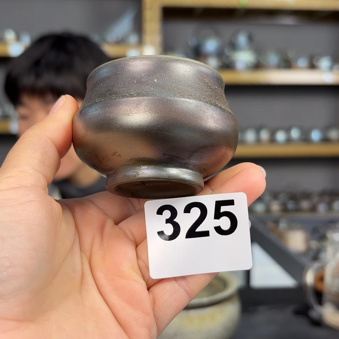 坭兴陶柴烧全手工原矿泥料杯
