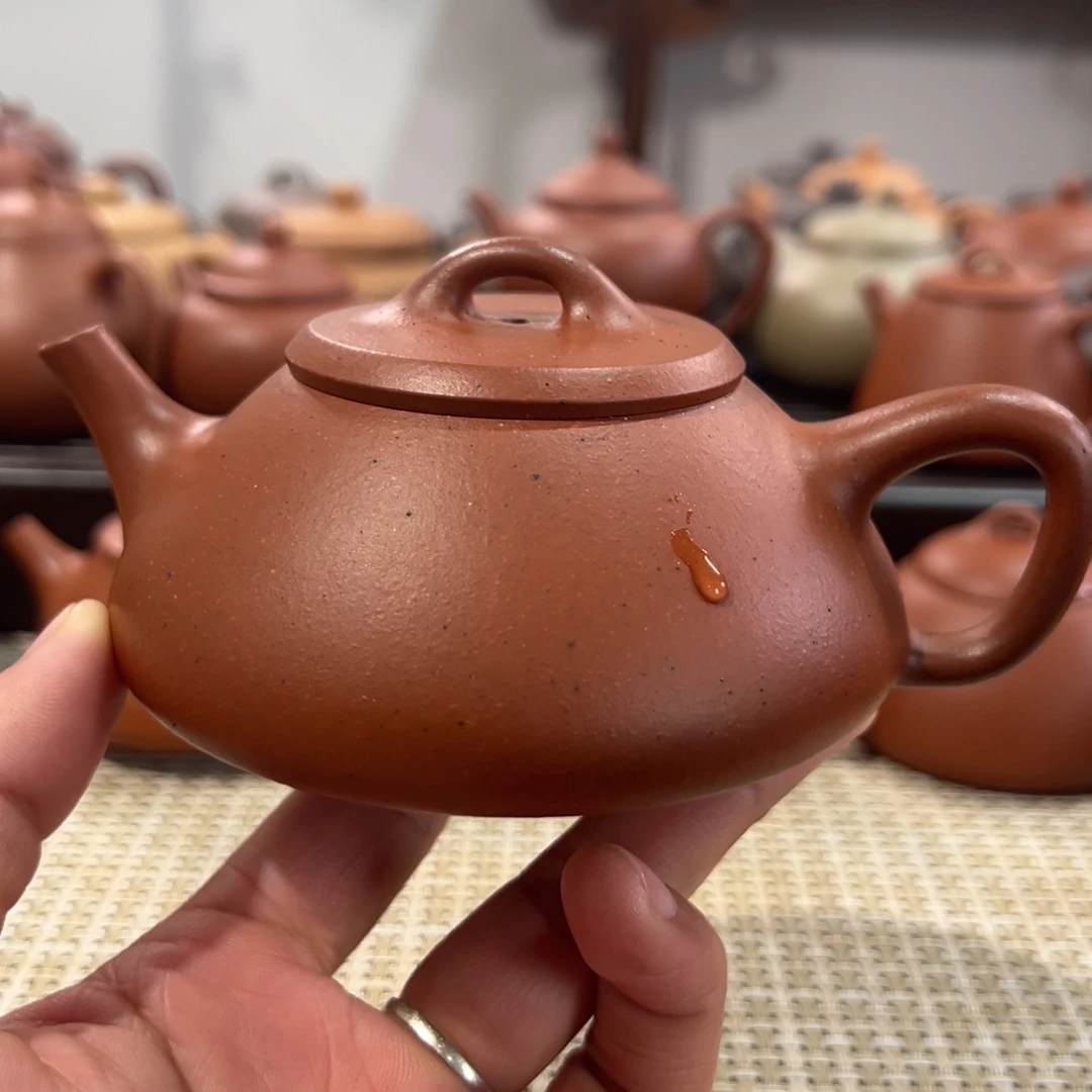 老朱泥任瓢微瑕半手容量190