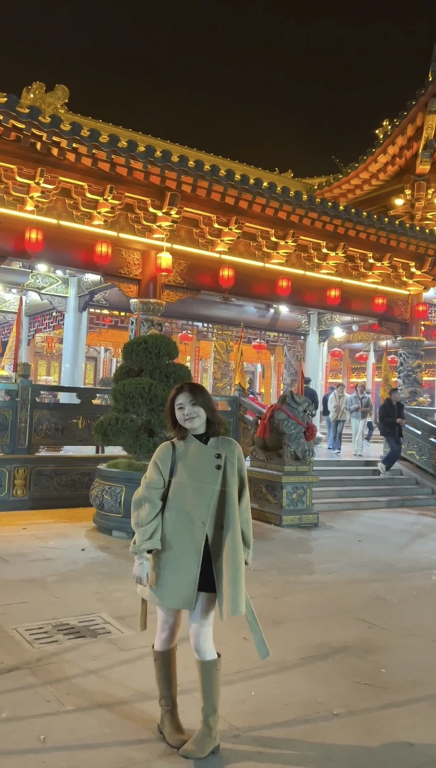 EE·韩版双面羊绒大衣外套