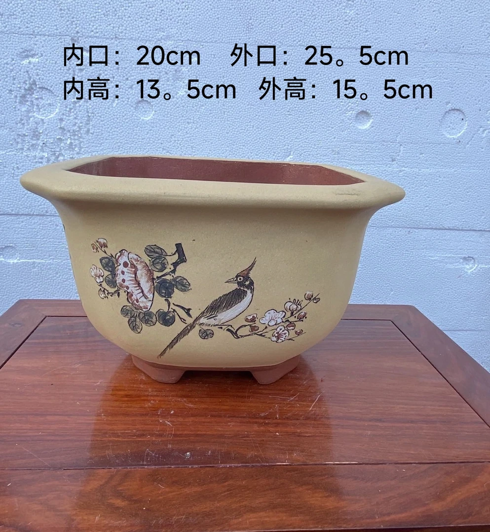 宜兴紫砂仿古阴井四方