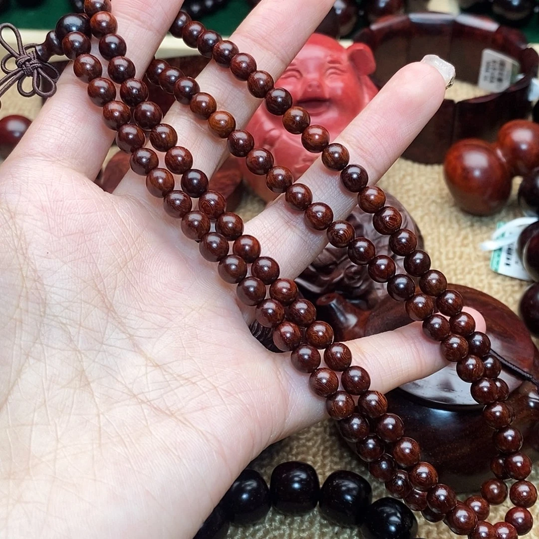 檀香紫檀（小叶紫檀）手串/手链0.6