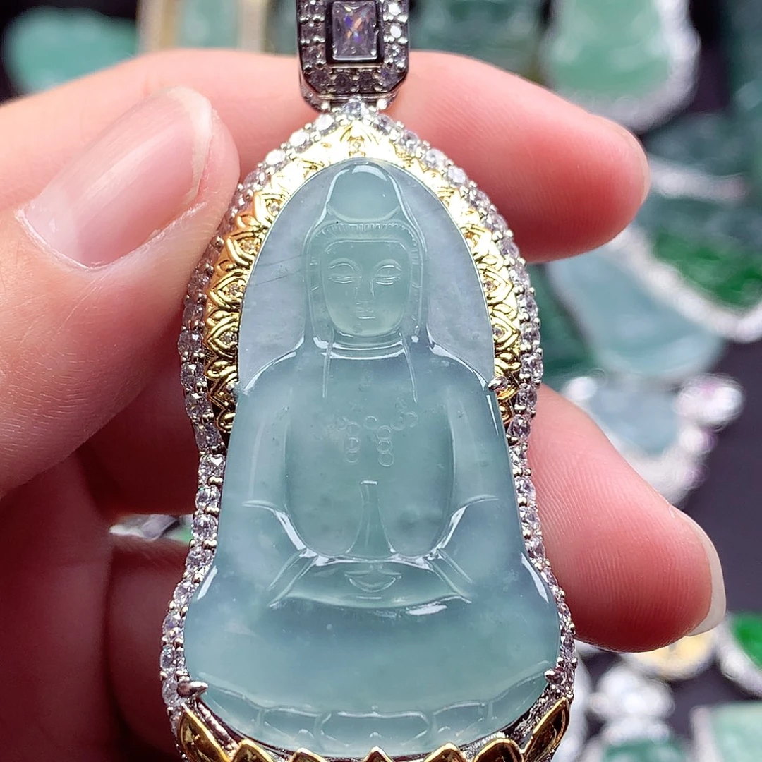 翡翠吊坠(不含链)未镶嵌