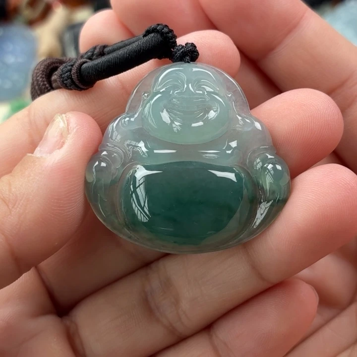 翡翠未镶嵌颈饰天然翡翠a货