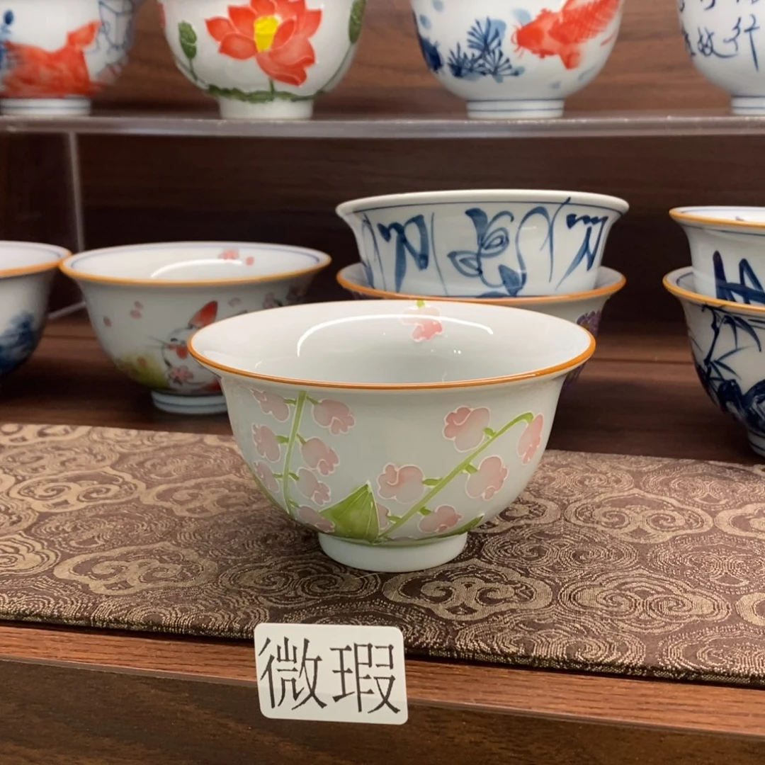 釉下彩手工绘制手工绘制