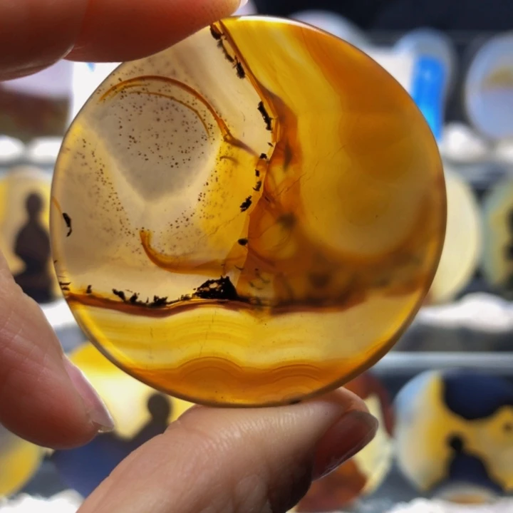 合金玛瑙/玉髓珠宝奇石204